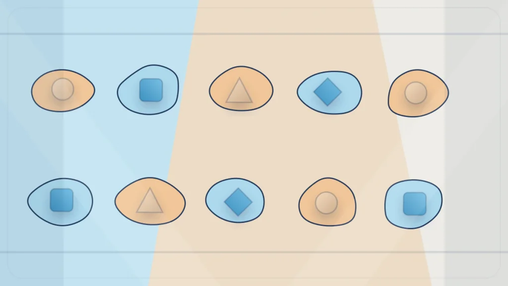 의료수요 급증 대응 학습 개념을 표현한 단계 상승을 나타낸 부유 평면, 구성 변형 1
