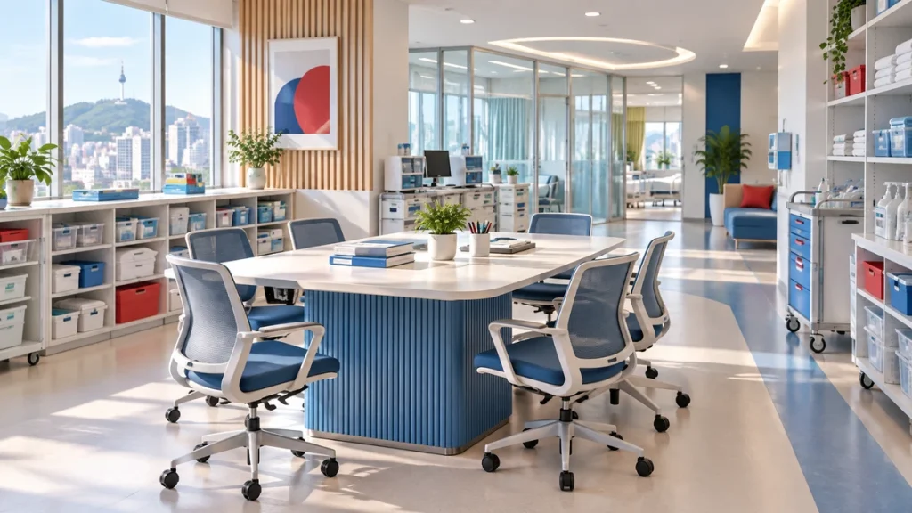 조직과 리더십 · 서번트 리더십의 핵심 판단 구조를 표현한 고유 clinical_space 대표 이미지